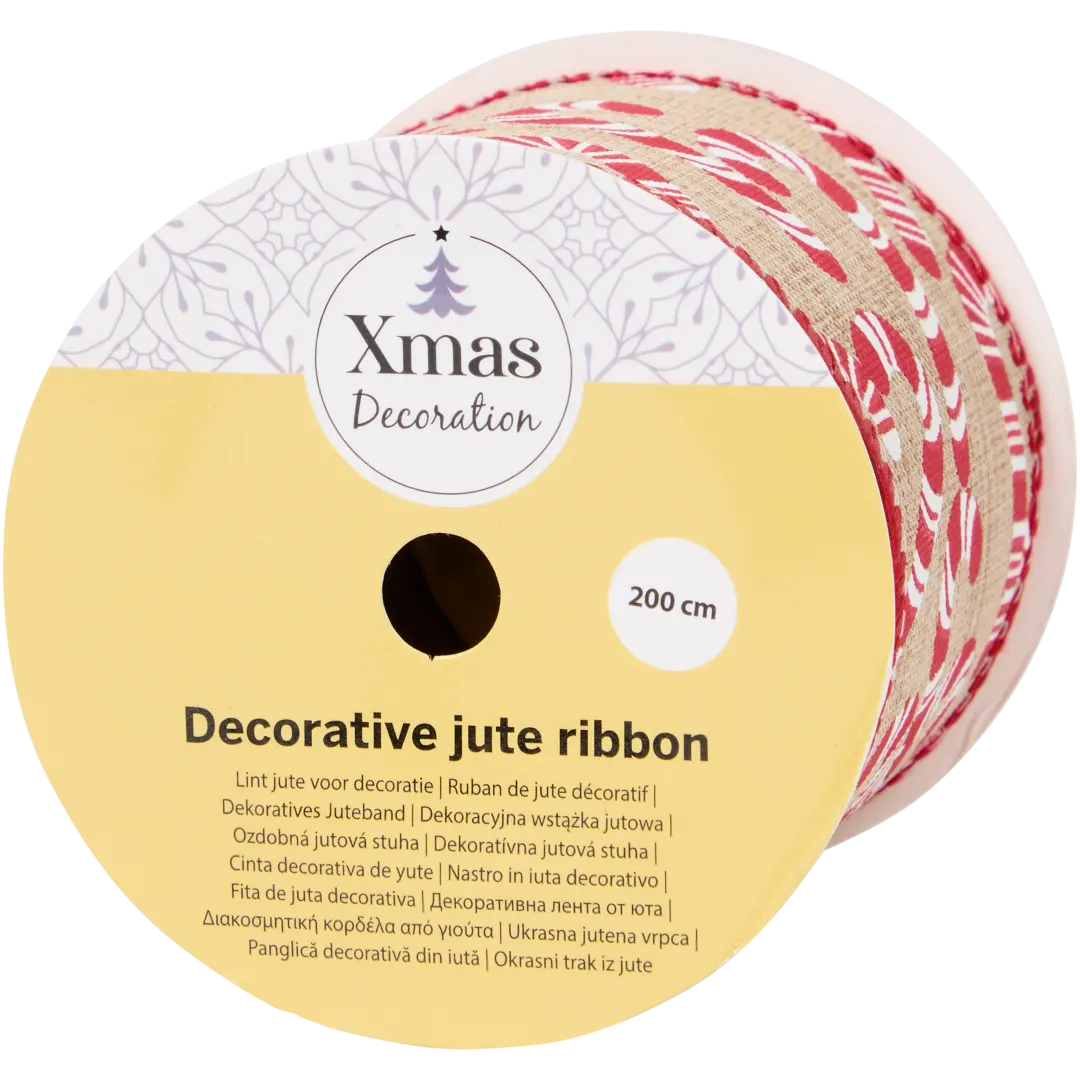 Ruban cadeau avec imprimé