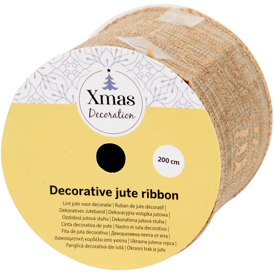 Ruban cadeau avec imprimé