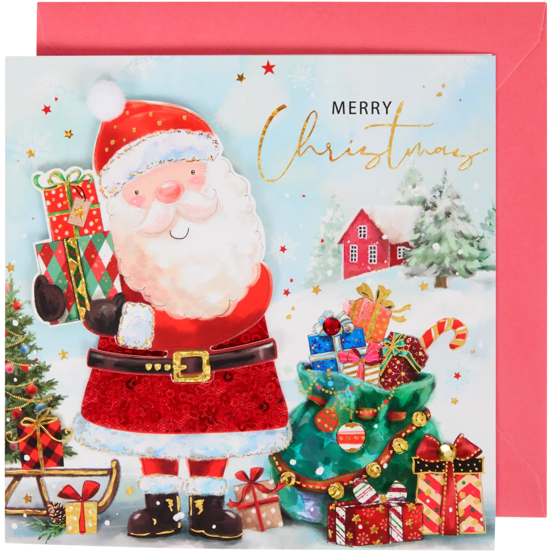 Kartka bożonarodzeniowa 3D 7