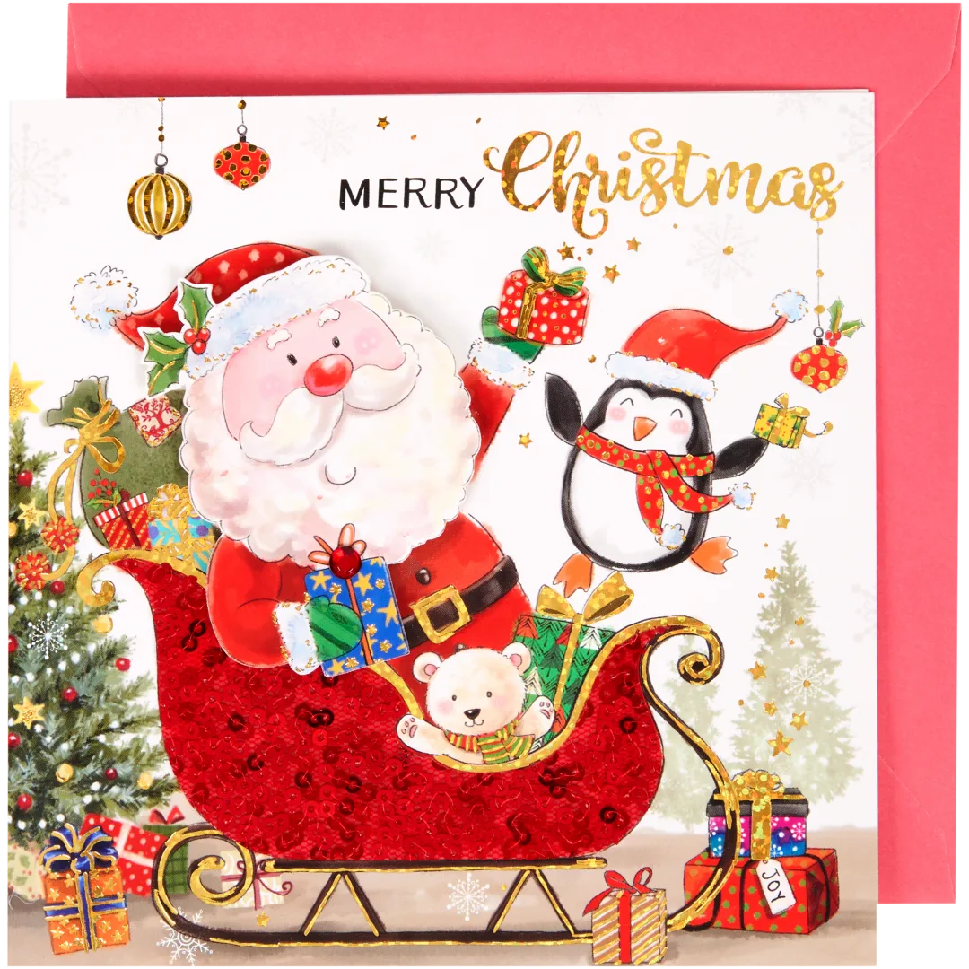 Kartka bożonarodzeniowa 3D 8