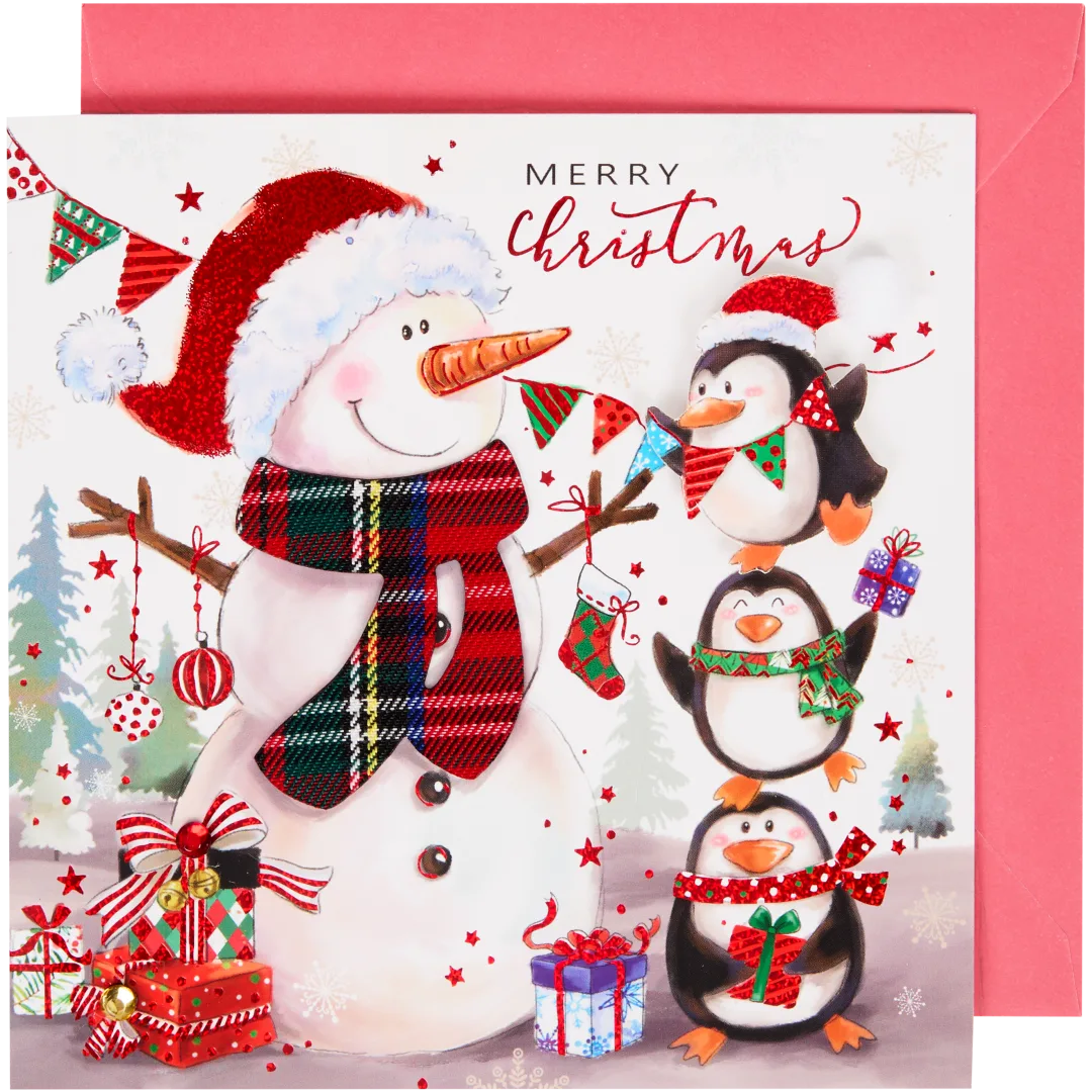 Kartka bożonarodzeniowa 3D 1