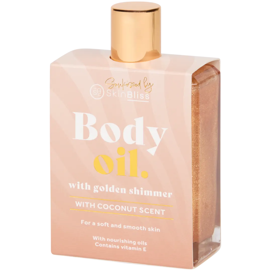 Skin Bliss lichaamsolie met glitters