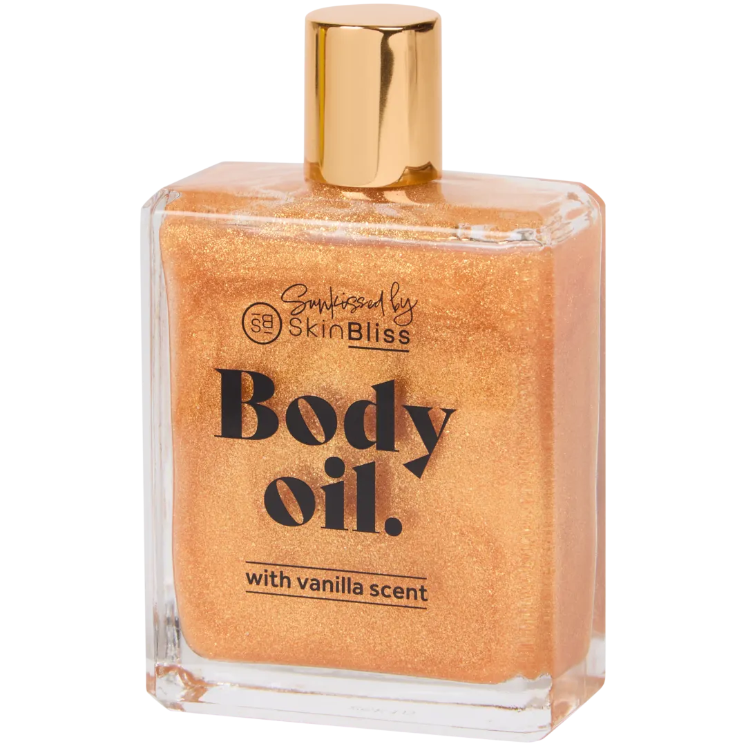 Skin Bliss lichaamsolie met glitters