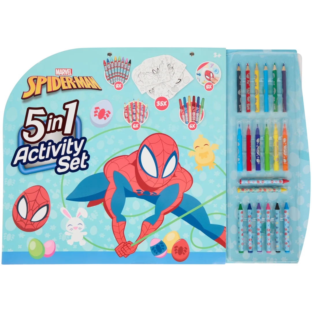 5-in-1 activiteiten- en kleurset 1