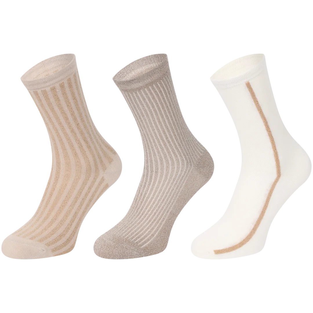 Chaussettes pailletées 2