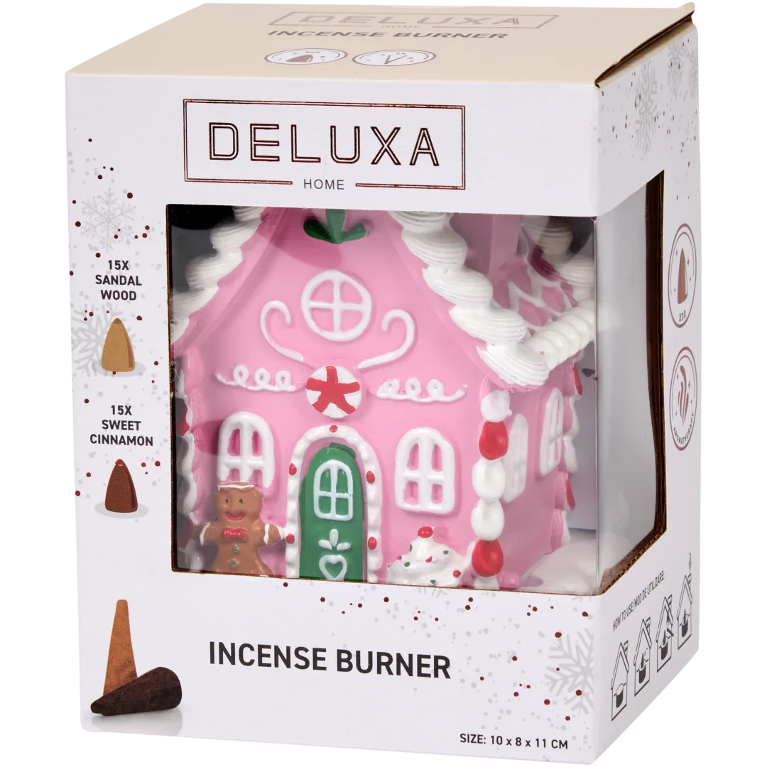 Queimador de incenso de Natal Deluxa