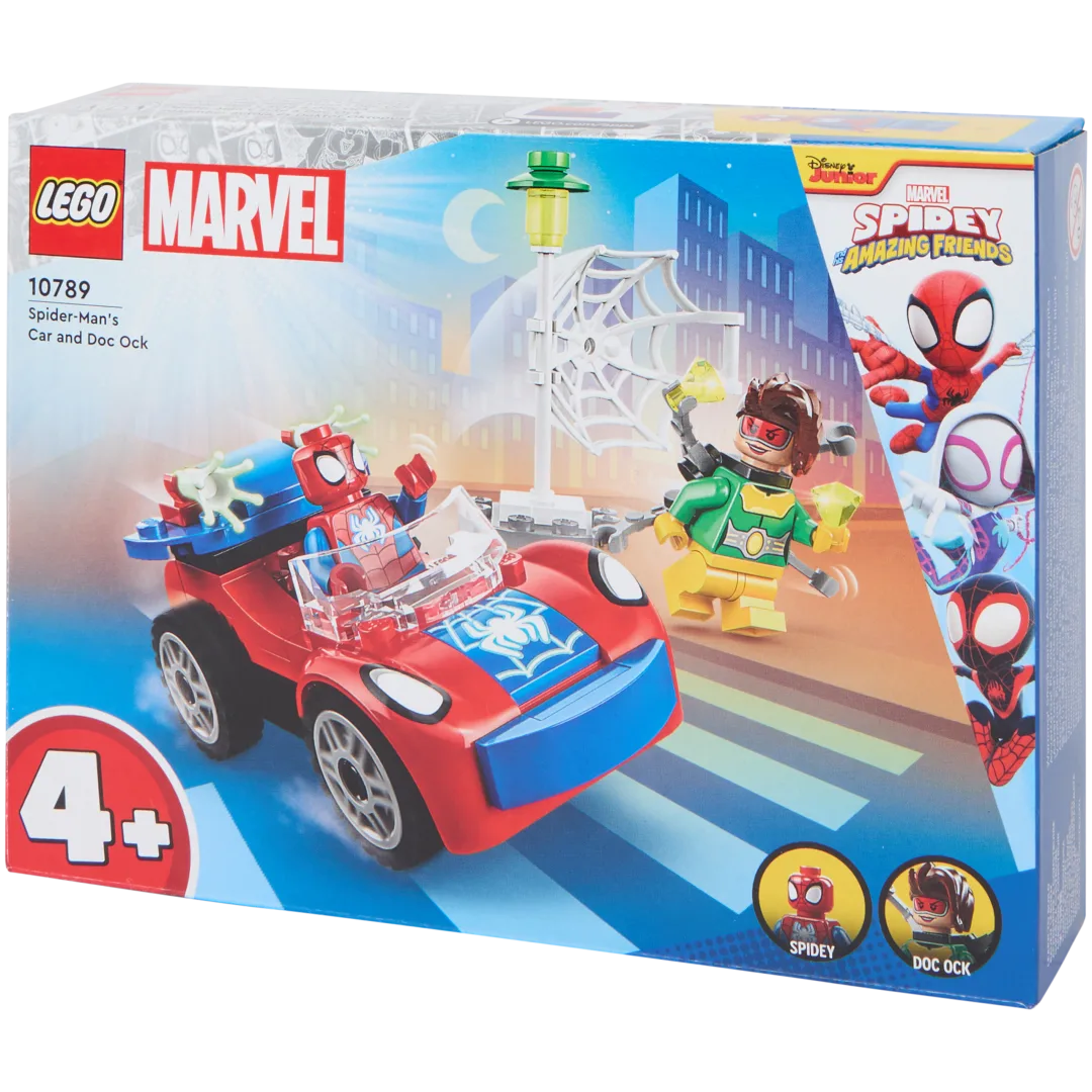 Spider-Manove auto a Doc Ock LEGO