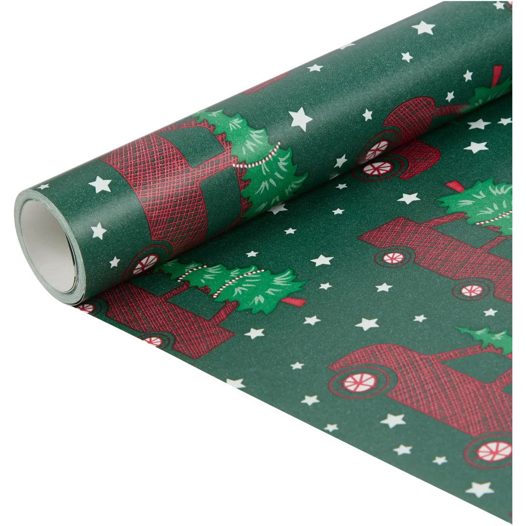 Świąteczny papier do pakowania