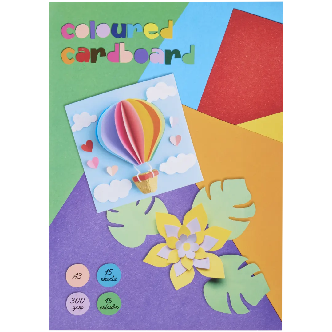 Carton colorat pentru hobby A3