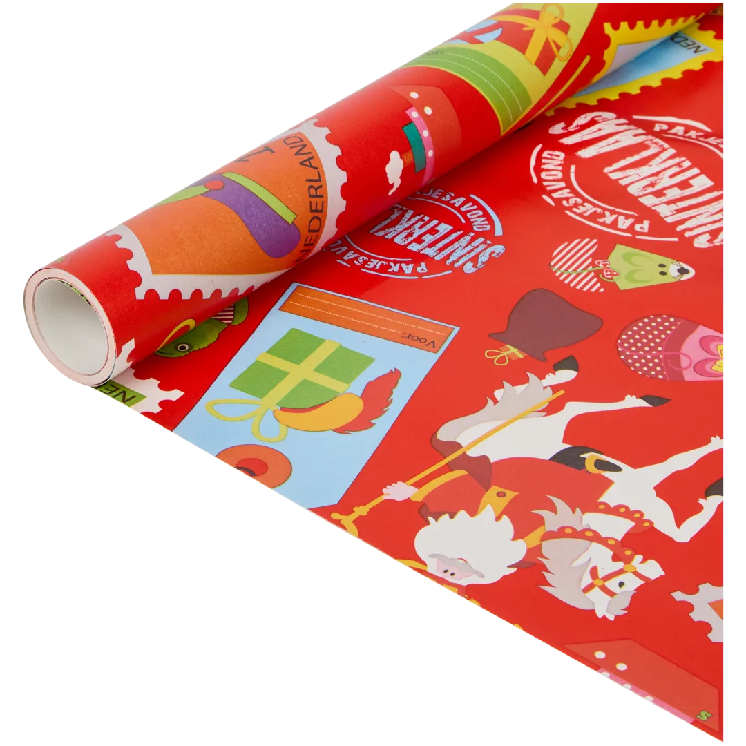 Sinterklaas inpakpapier 4