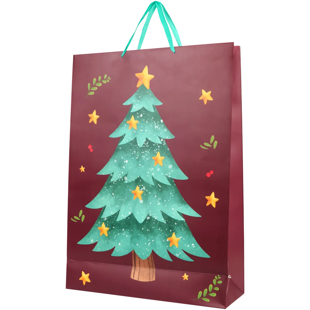 Weihnachtliche Geschenktüte XL 1