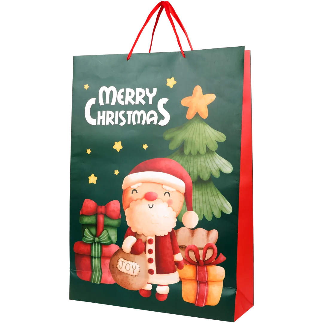 Weihnachtliche Geschenktüte XL 3