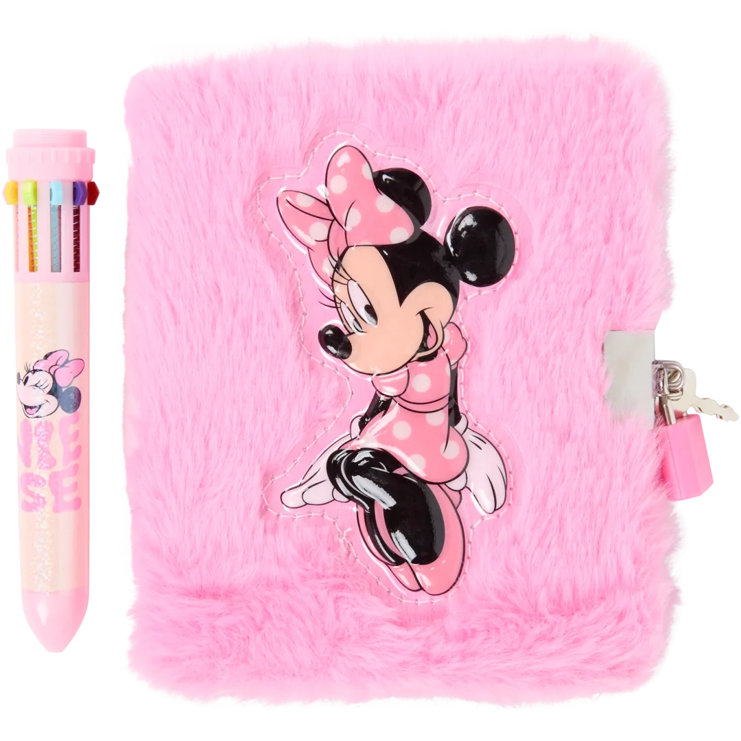 Fluffy dagboek met slot