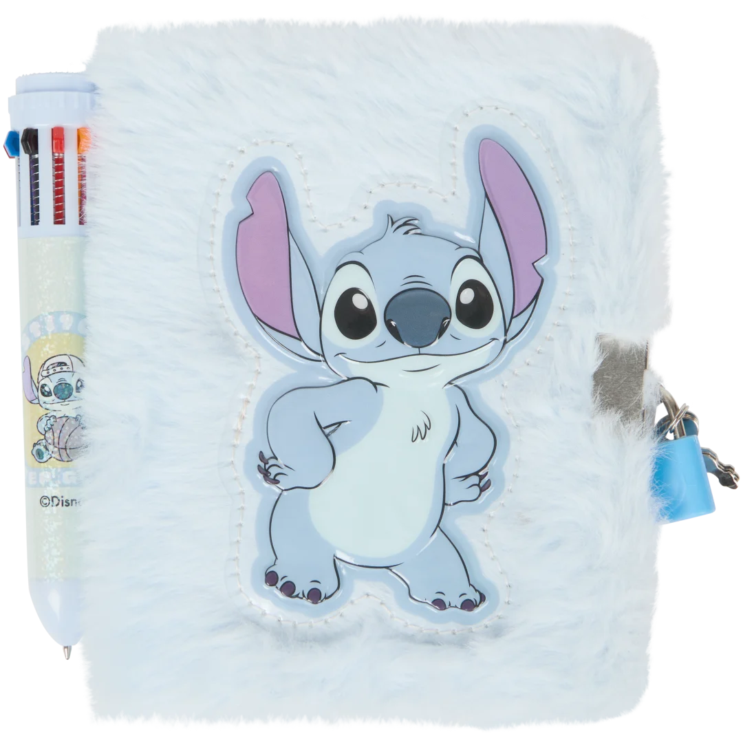 Diario fluffy con lucchetto