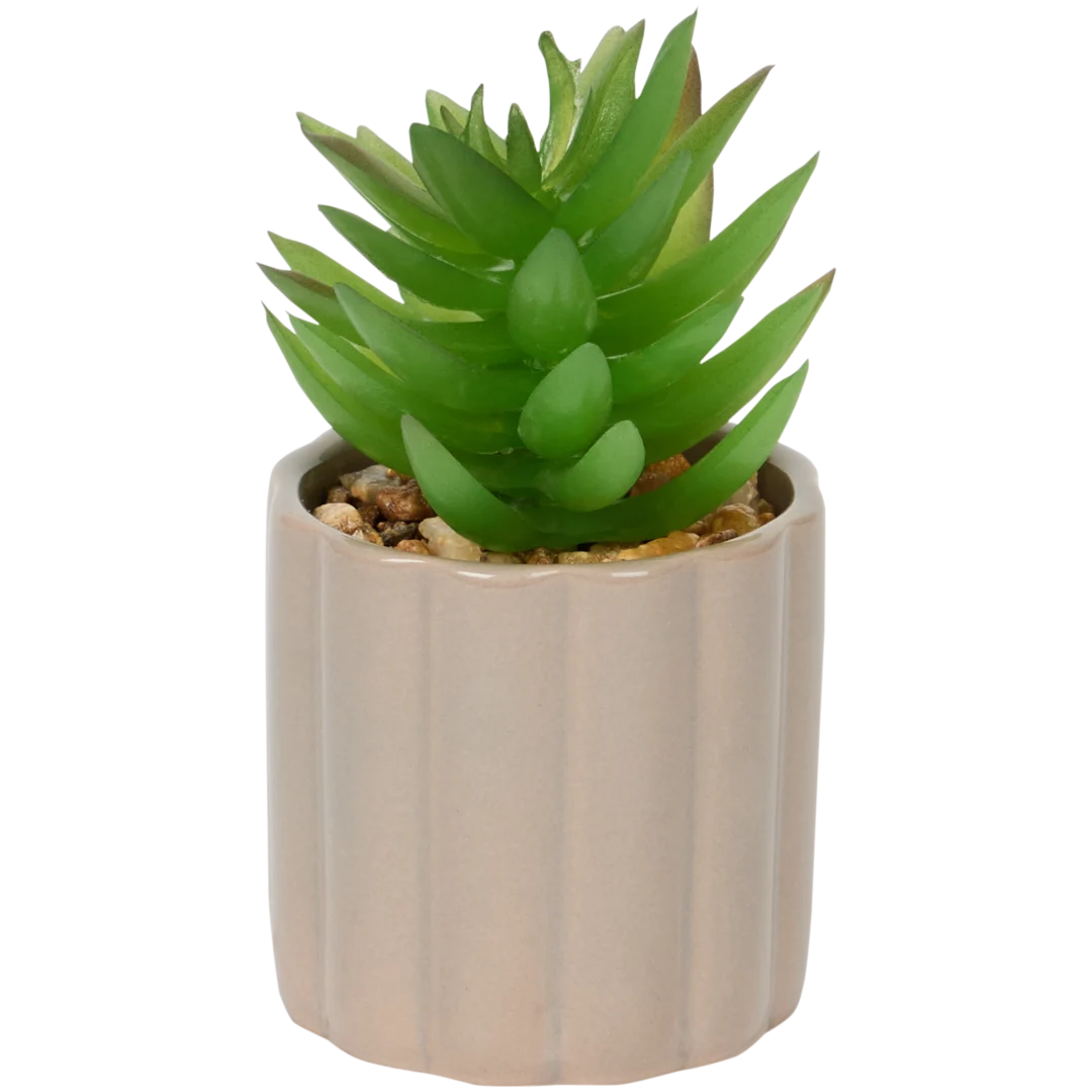 Kunstvetplantje in pot