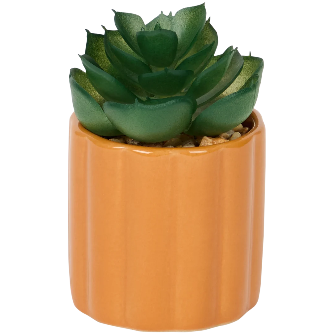 Kunstvetplantje in pot