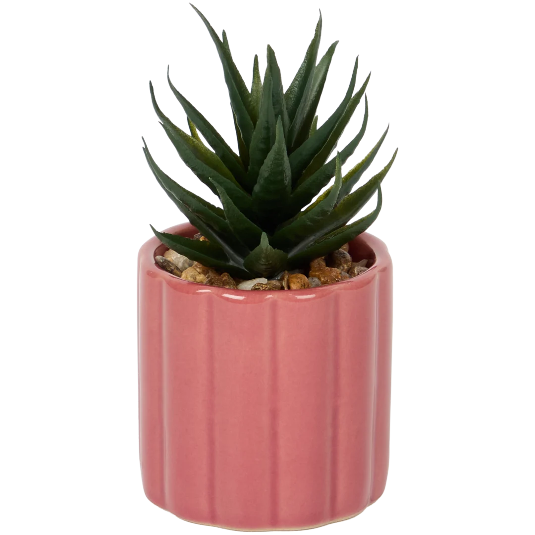 Kunstvetplantje in pot