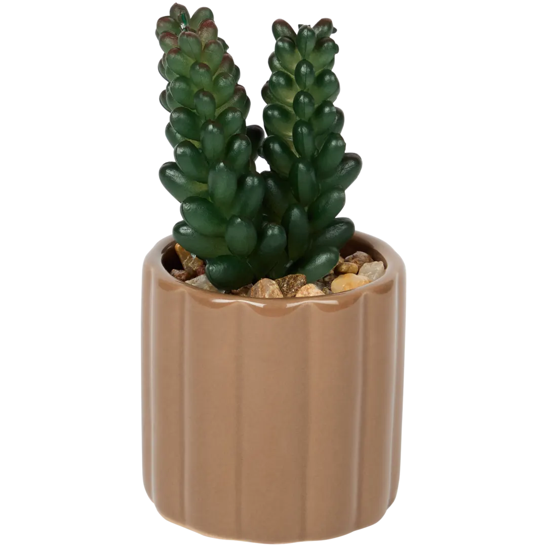 Kunstvetplantje in pot
