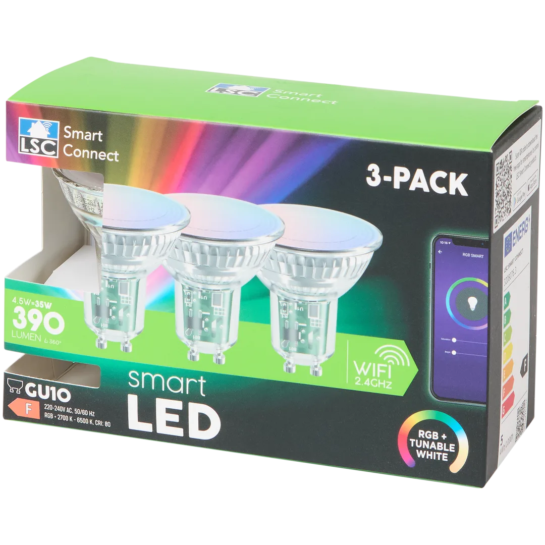 Ampoules connectées LSC Smart Connect
