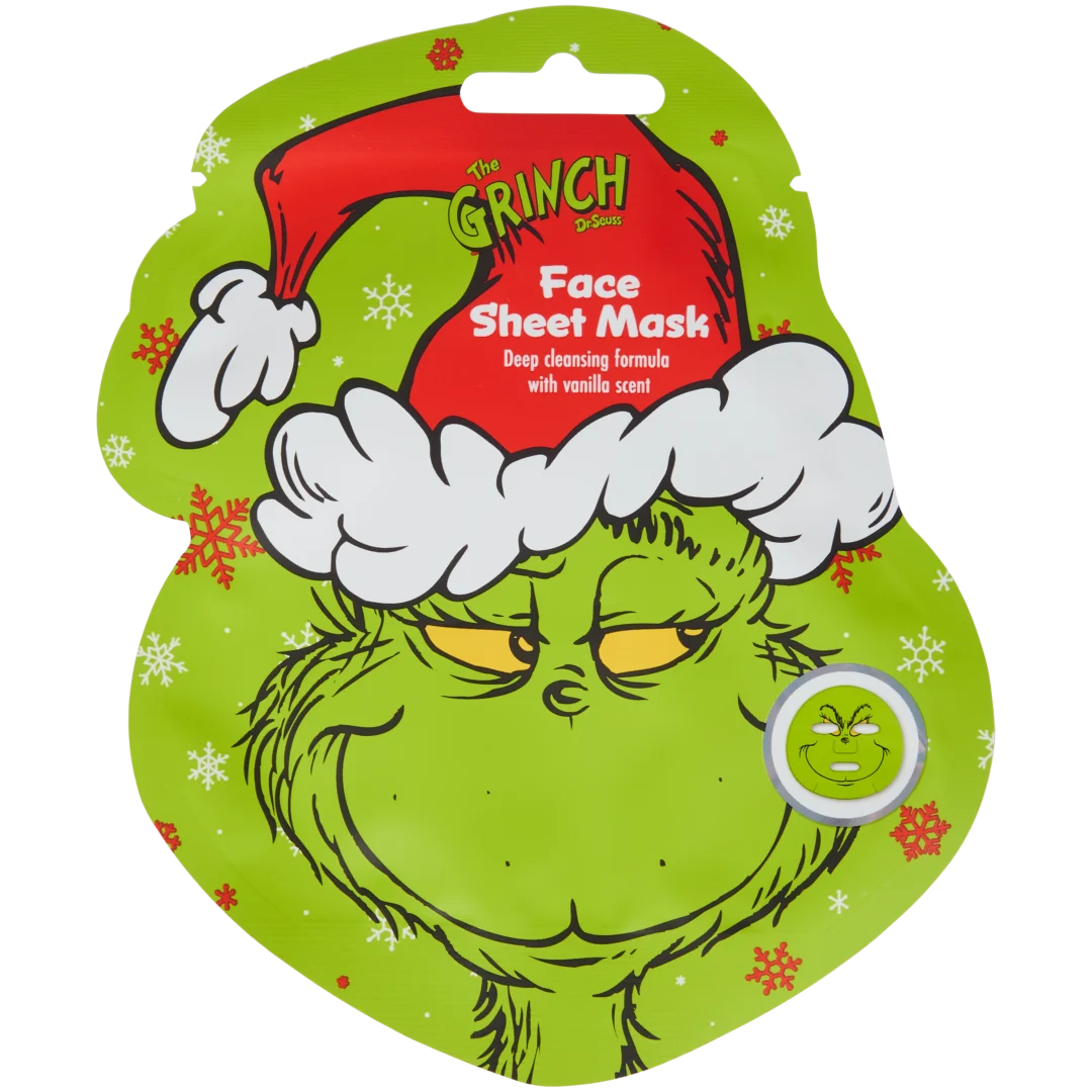 Maschera viso del Grinch