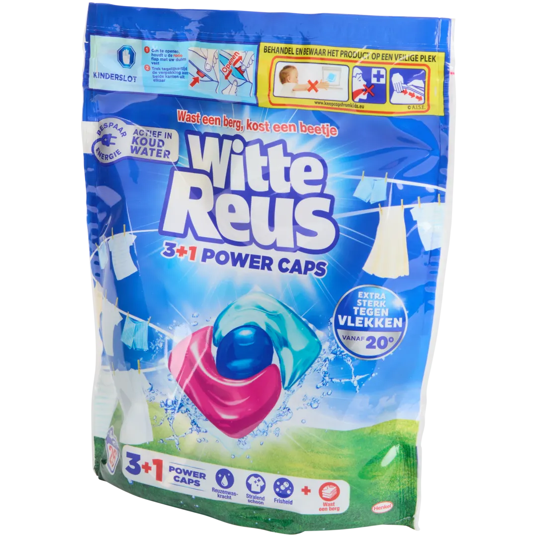 Witte Reus 3-in-1 wascapsules 1