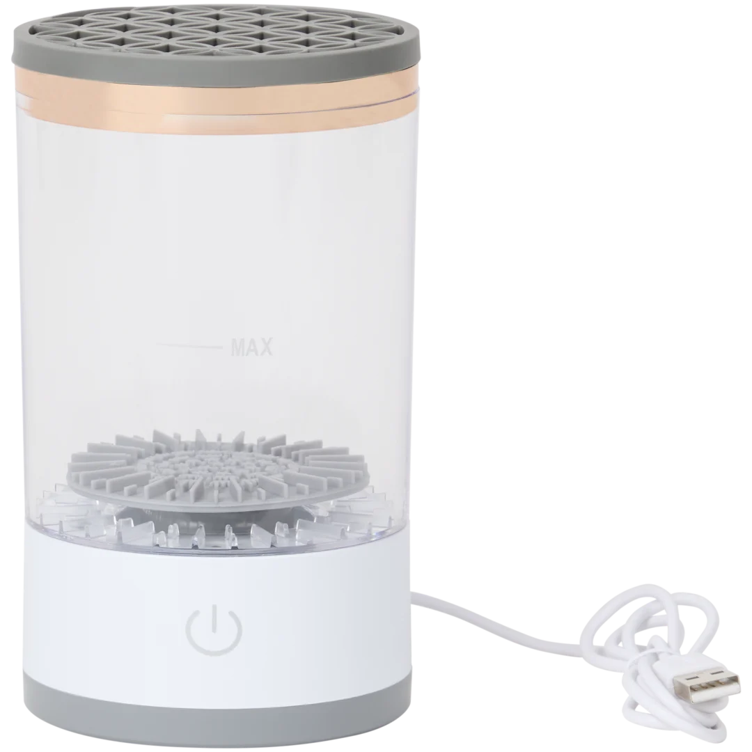 Limpador de pincéis de maquilhagem elétrico