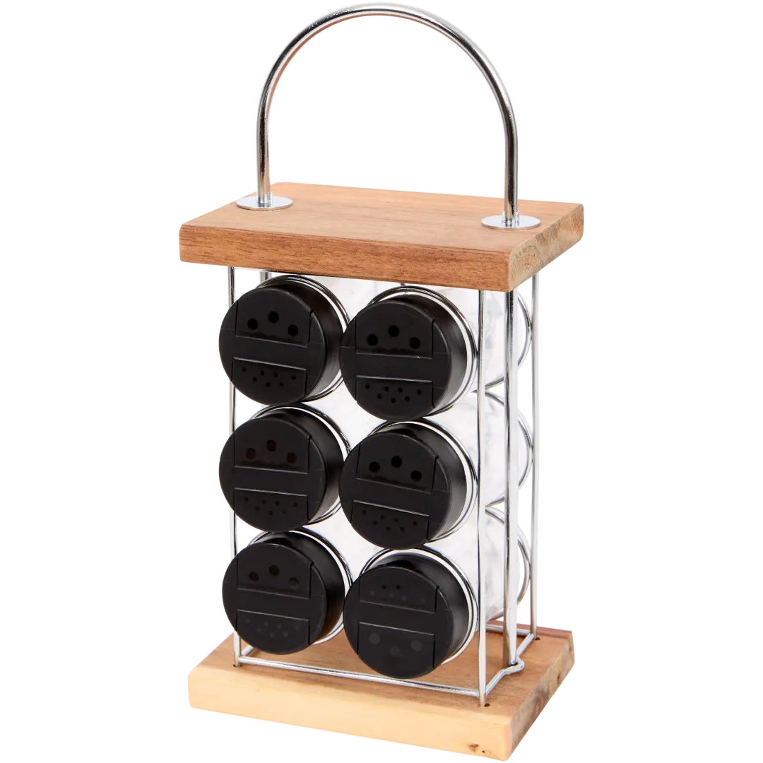 Porte-épices avec pots 1