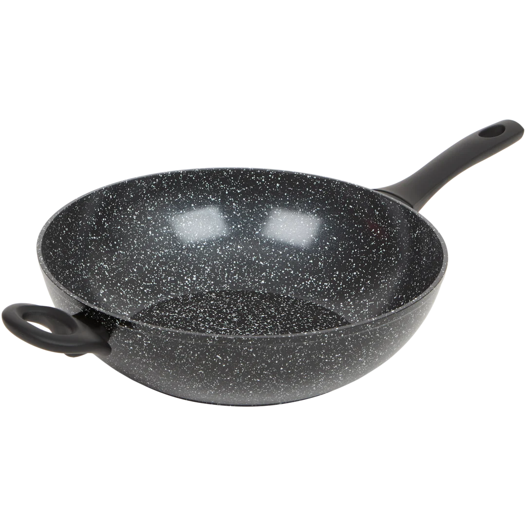Ceramic Marble Wok 1