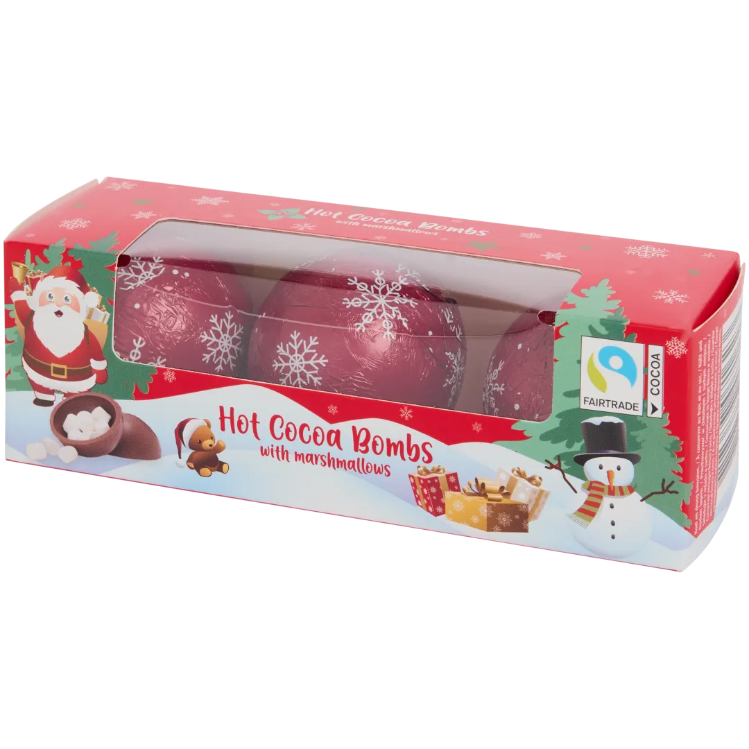 Bombe de ciocolată cu bezea moale