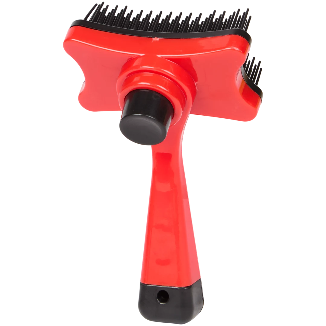 Dierenborstel met haarverwijderknop 2