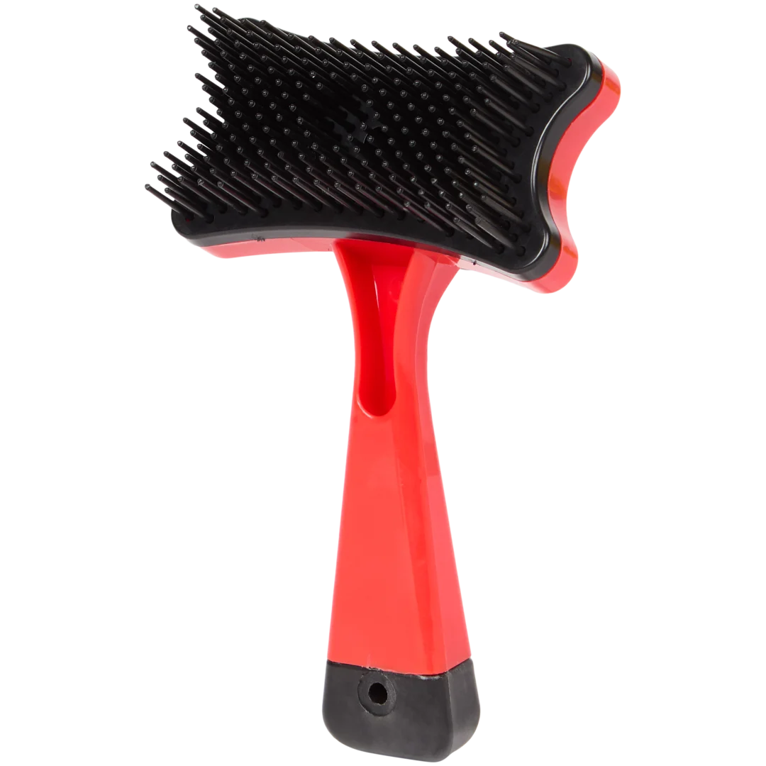 Dierenborstel met haarverwijderknop 1