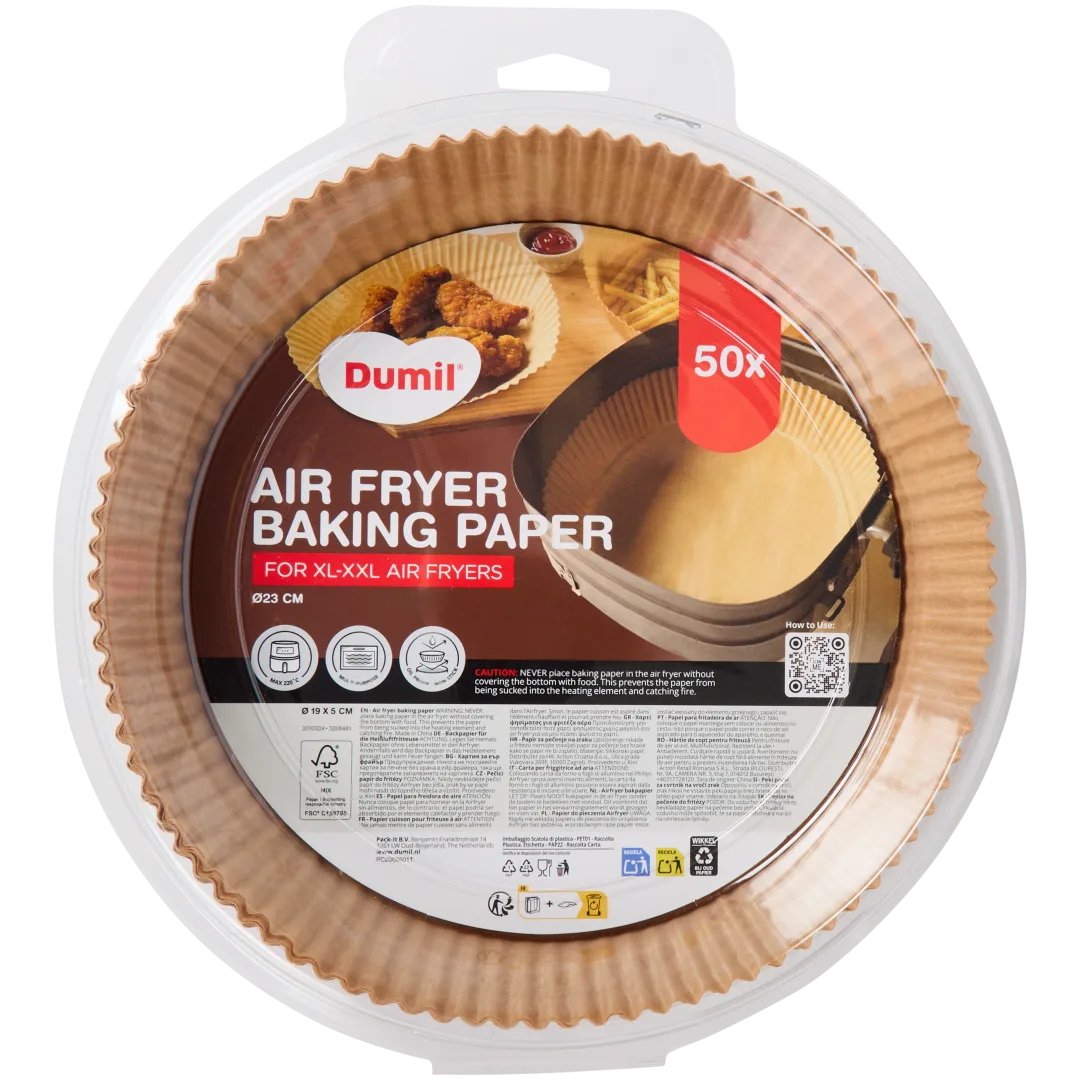 Airfryer bakpapier 1