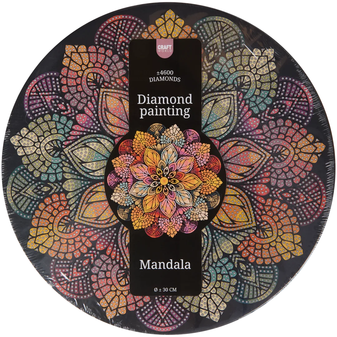 Mandala diamond painting