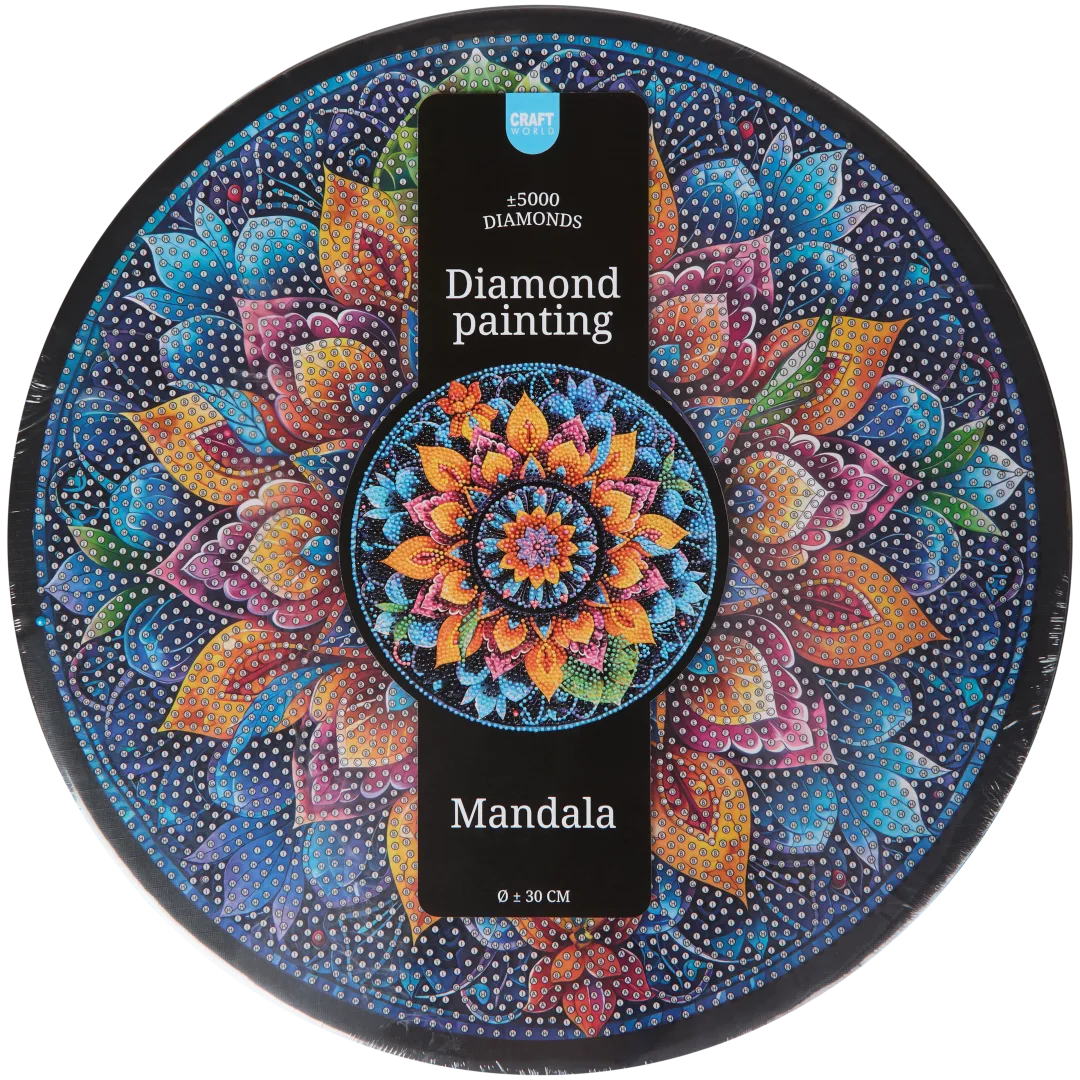 Mandala diamond painting