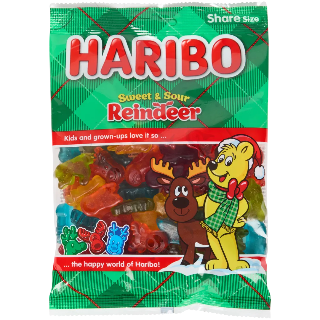 Haribo Renne caramelle gommose Sweet & Sour