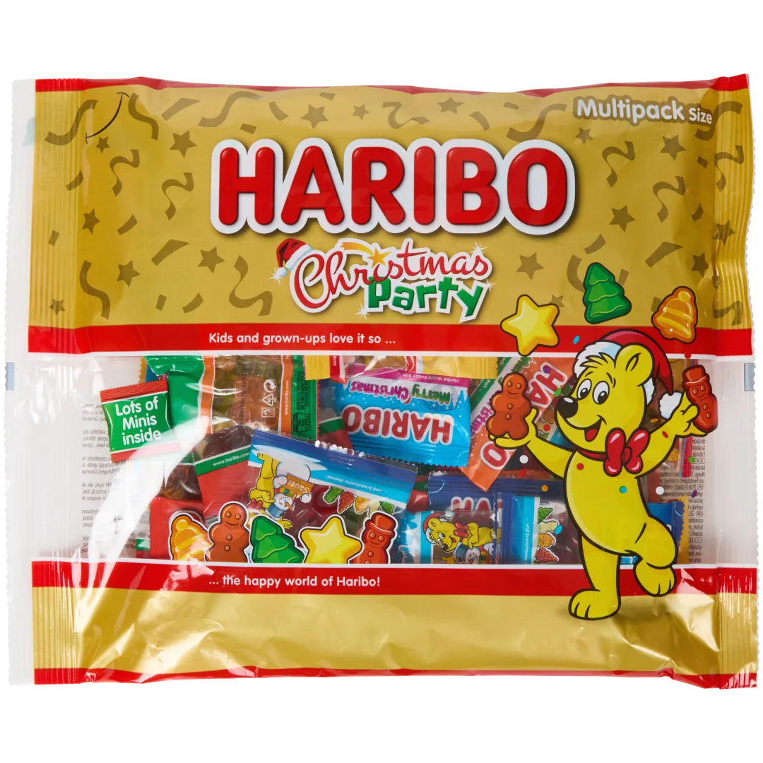 Haribo uitdeelzak Christmas Party