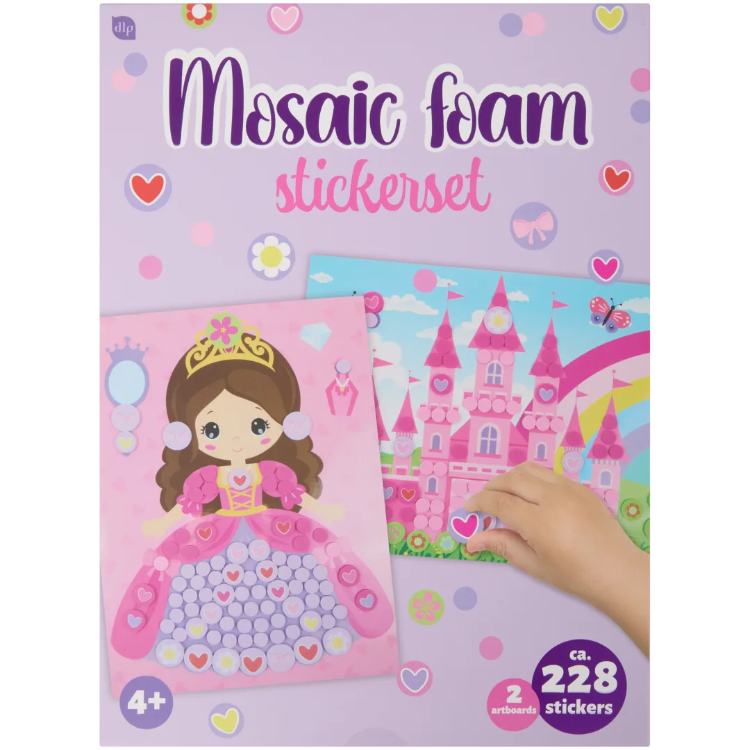 Kit criativo de mosaicos e pedras autocolantes 3