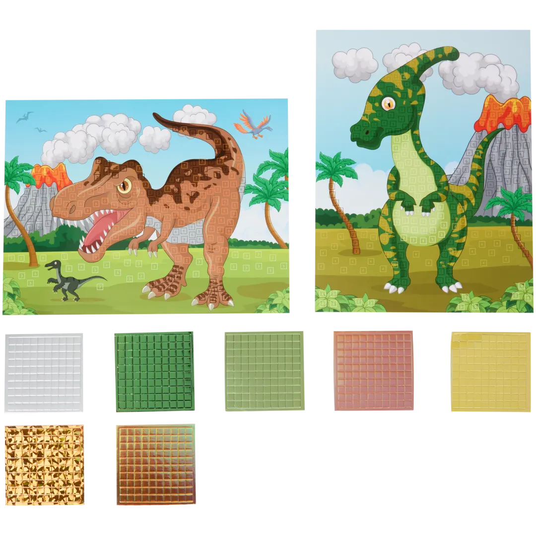 Kit criativo de mosaicos e pedras autocolantes 2