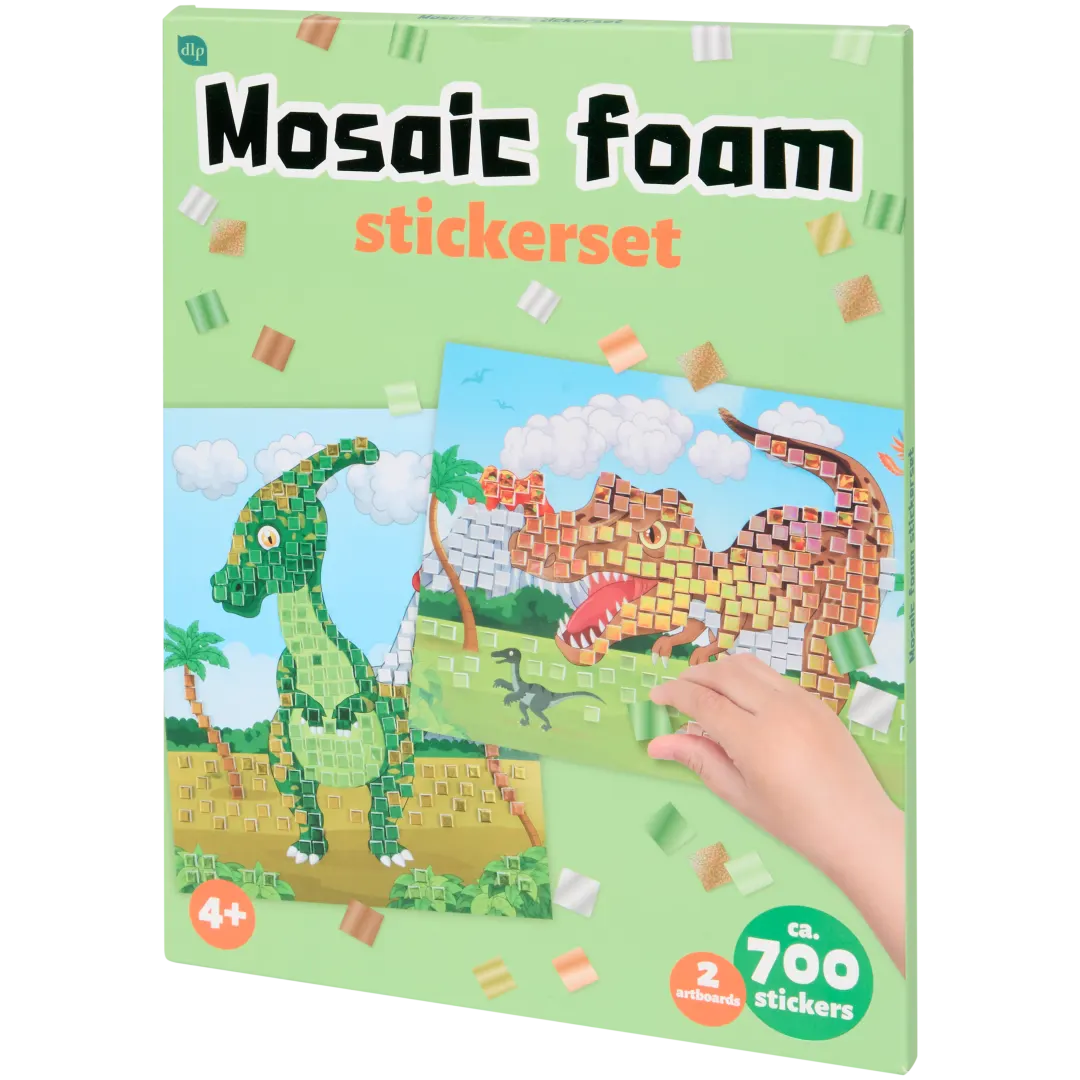 Mosaïque et adhésifs créatifs
