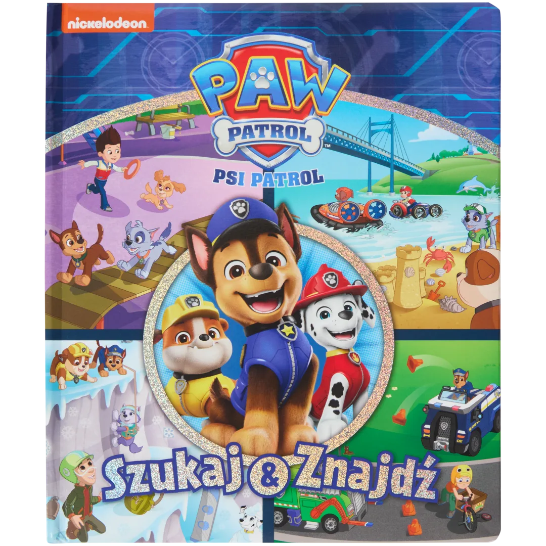 Książeczka „Szukaj i znajduj” Paw Patrol