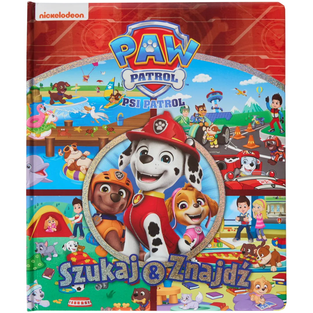Książeczka „Szukaj i znajduj” Paw Patrol