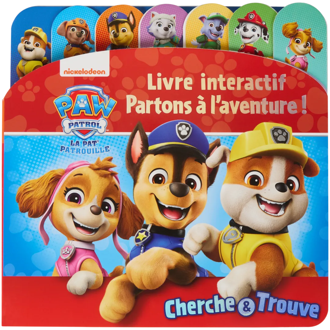 Livre interactif Paw Patrol 1