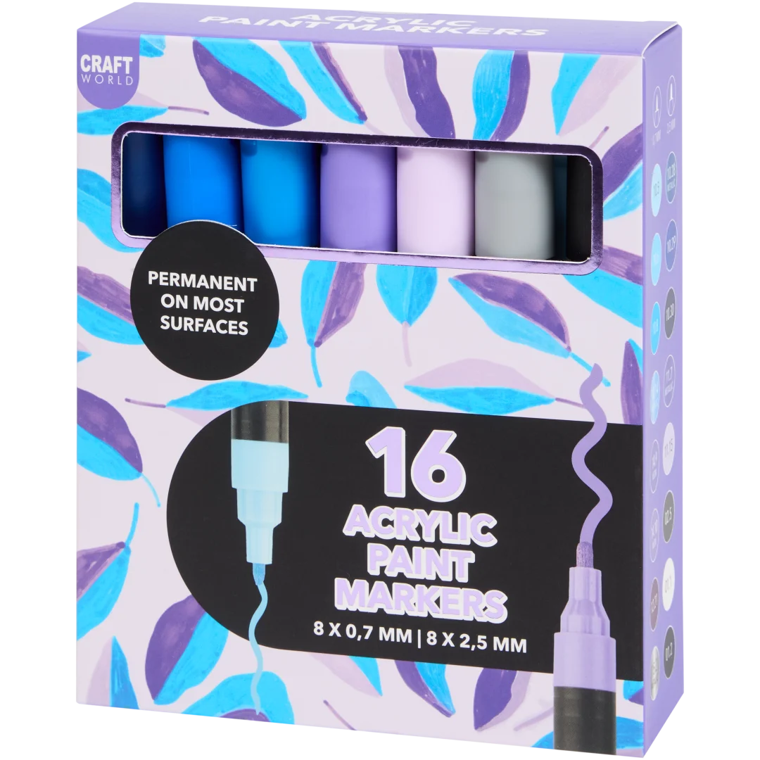 Marcadores acrílicos 1