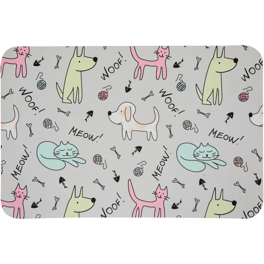 Protiskluzové prostírání pro domácí mazlíčky