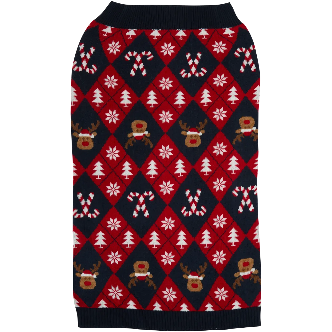 Pull de Noël pour chien