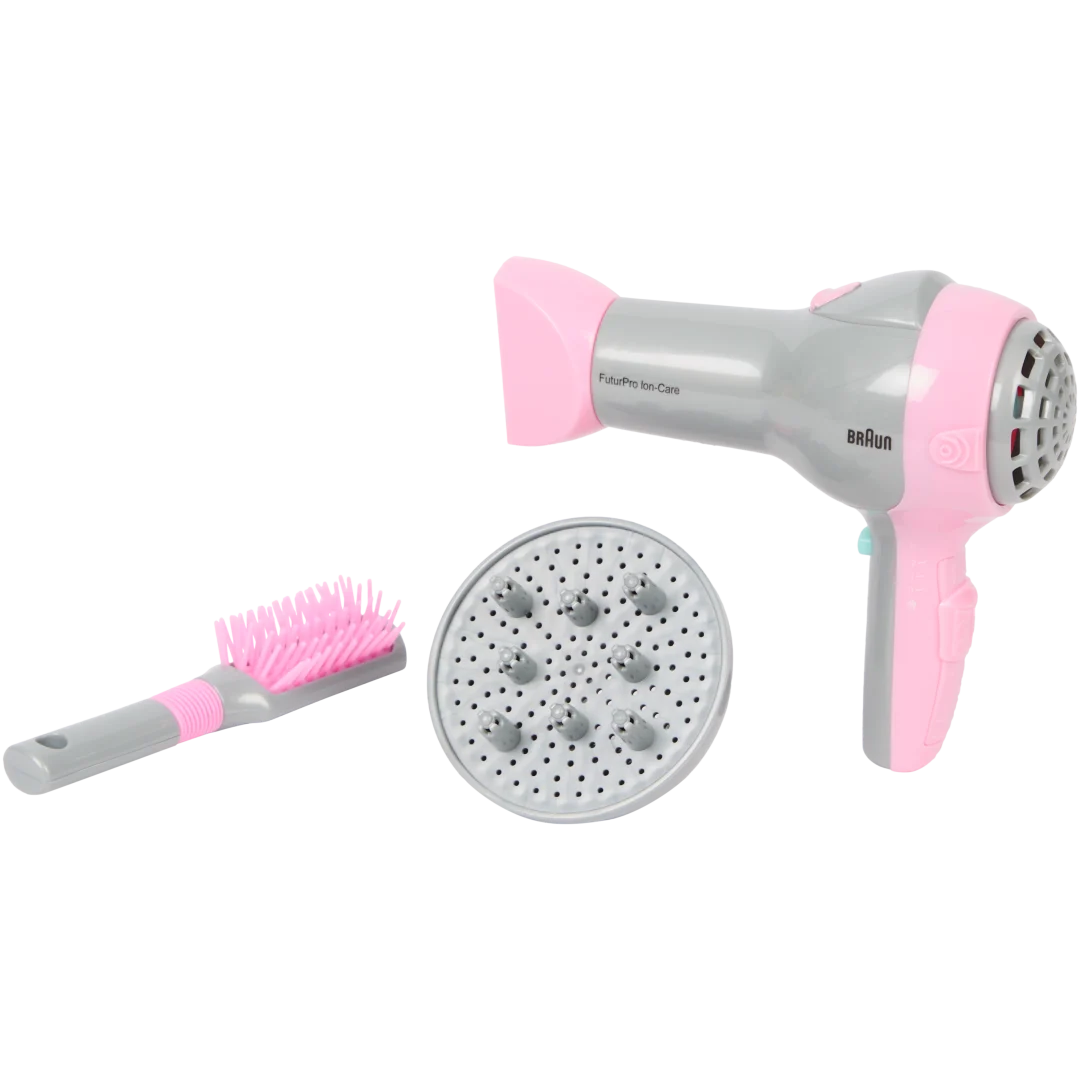 Sada na hraní s vysoušečem vlasů Klein-Toys Braun