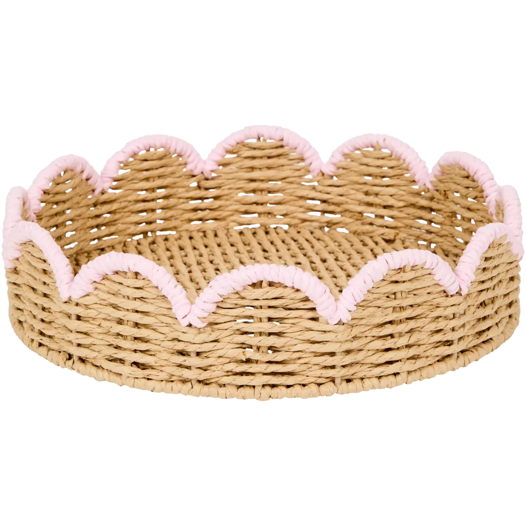 Dienblad van papierstro