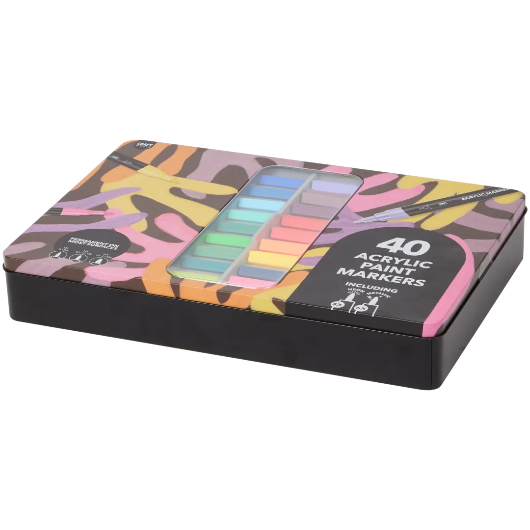 Acrylfarben-Markerset