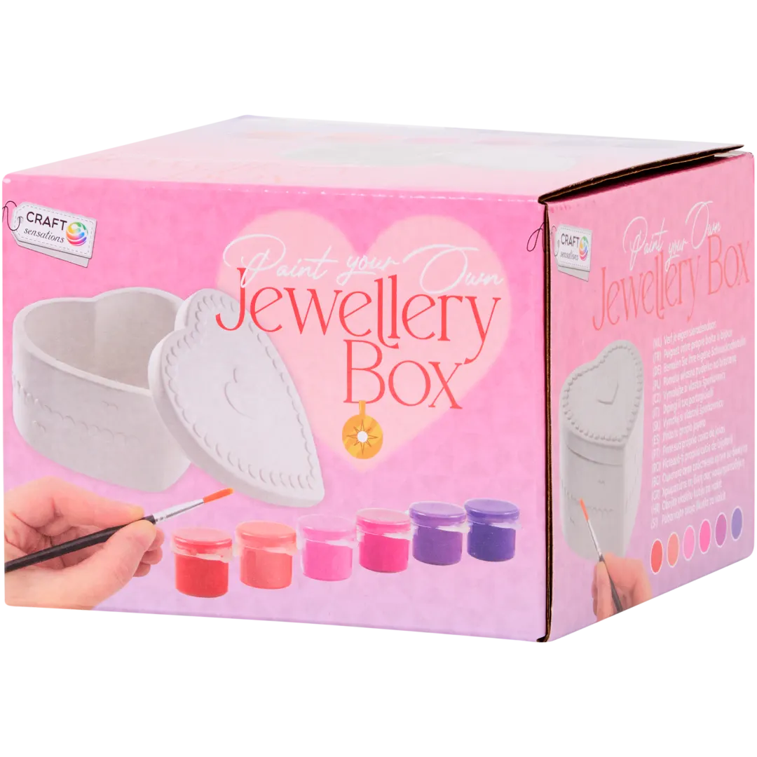 Kit créatif décoration boîte à bijoux Craft Sensations