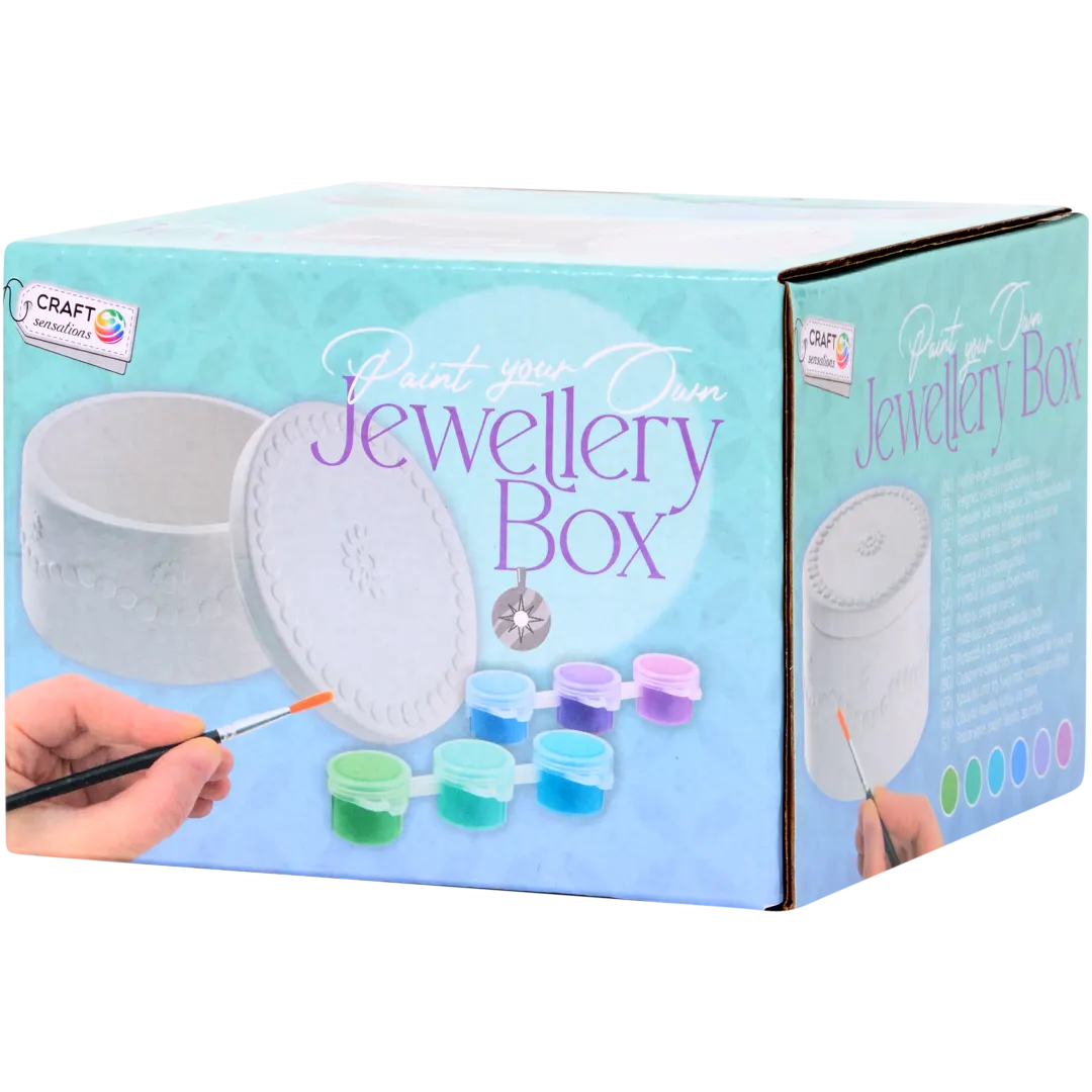 Kit créatif décoration boîte à bijoux Craft Sensations